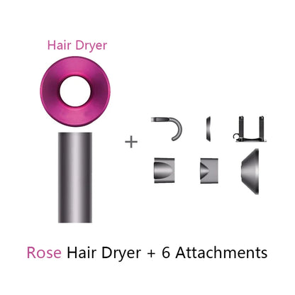 Secador de Pelo Iónico 5 en 1 con Difusor para Rizos – Profesional Eléctrico – Tecnología Iónica Superior – Para Mujer
