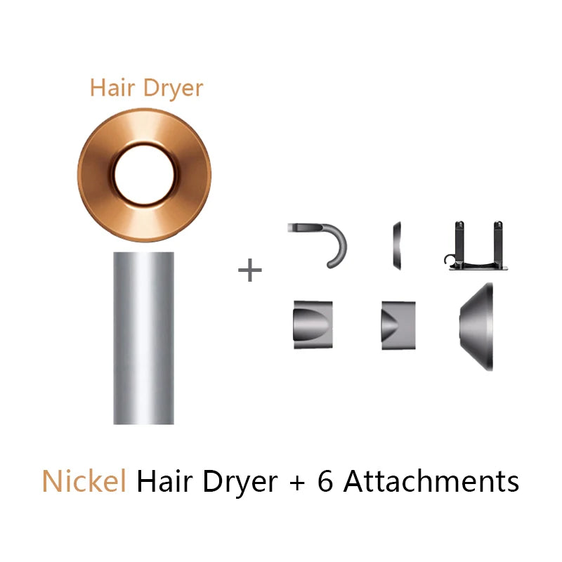 Secador de Pelo Iónico 5 en 1 con Difusor para Rizos – Profesional Eléctrico – Tecnología Iónica Superior – Para Mujer