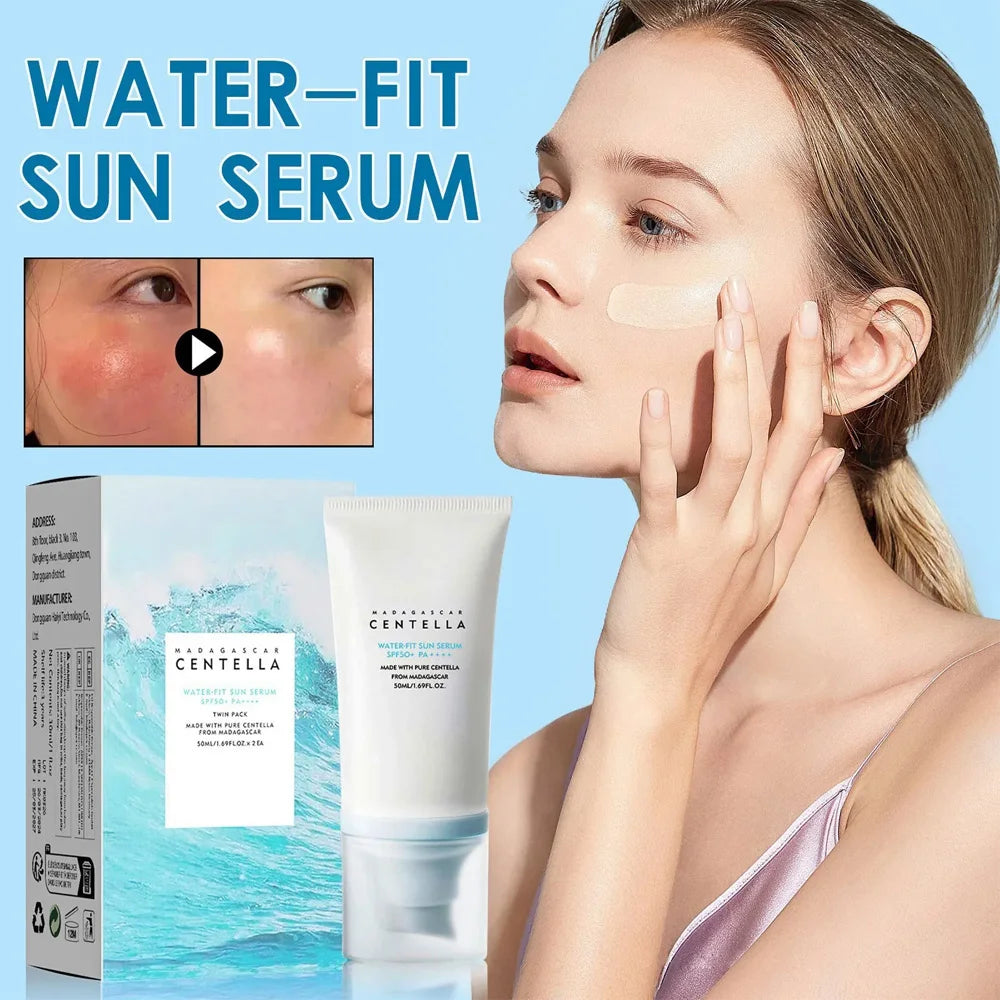 Protector Solar Facial 50+ Centella Sunblock Crema Blanqueadora Hidratante Coreana Cuidado Corporal