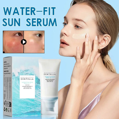 Protector Solar Facial 50+ Centella Sunblock Crema Blanqueadora Hidratante Coreana Cuidado Corporal